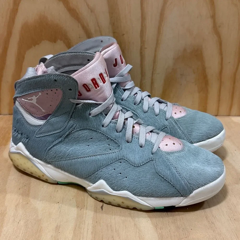 Mens Air Jordan 7 Retro SE Hare Shoes. CT8528 002 Neutral Gray Summit White 13